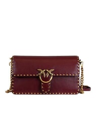 PINKO LOVE ONE SLOUCHY Shoulder bag intense currant-antique gold - Women&rsquo;s Bags - 1