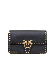 PINKO LOVE ONE SLOUCHY Mini shoulder bag black-antique gold - Women&rsquo;s Bags - 1