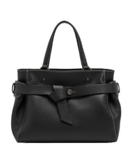 GIANNI CHIARINI MIRANDA Leather handbag, with shoulder strap Black - Women&rsquo;s Bags - 1