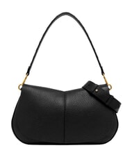 GIANNI CHIARINI HELENA ROUND Leather shoulder bag, with shoulder strap Black - Women&rsquo;s Bags - 1
