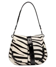 GIANNI CHIARINI HELENA ROUND Leather shoulder bag, with shoulder strap - Women&rsquo;s Bags