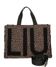 LIUJO ANIMALIER Handbag, with shoulder strap animalier - Women&rsquo;s Bags - 1
