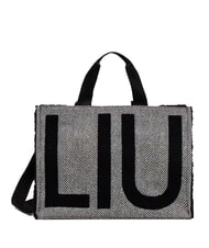 LIUJO ANIMALIER Handbag, with shoulder strap BLACK - Women&rsquo;s Bags - 1