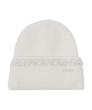 LIUJO PERLE Knitted hat with beads - Hats