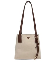 GUESS ALICE Shoulder bag natural/espresso - Women&rsquo;s Bags - 1