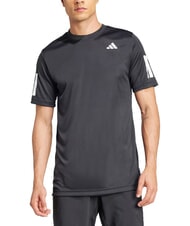 ADIDAS CLUB 3 STRIPES Tennis T-shirt black - T-shirt - 1