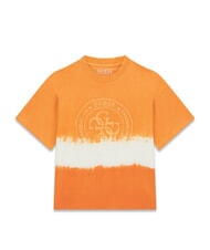 GUESS OVERSIZE Children's T-shirts tye dye sand shades - Child T-shirt - 1