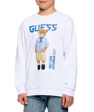GUESS ACTIVE Cotton sweatshirt purwhite - Baby Sweatshirt - 1
