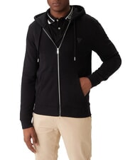GUESS BASIC Full zip sweatshirt jetbla - Sweatshirts - 1