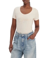 GUESS SCRIPT Cotton T-Shirt - T-shirt
