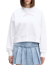 GUESS JEANS DROP Cotton sweatshirt - Women's Sweatshirts