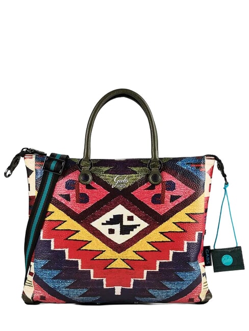 GABS G3 PLUS MEDIUM MULTICOLOR Transformable flat shopping bag file - Women&rsquo;s Bags