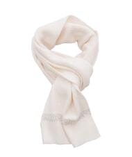 LIUJO PERLE Scarf white cream - Scarves - 1