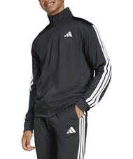 ADIDAS 3 STRIPES Full zip sweatshirt black - Sweatshirts - 1