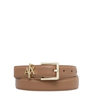 ARMANI EXCHANGE TONGUE Leather belt - Belts