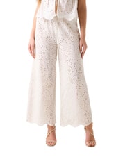 GUESS CELESTE Sangallo trousers pale pearl - Women's Pants - 1