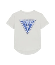GUESS KID Children's T-shirt purwhite - Child T-shirt - 1