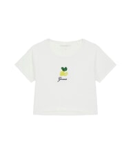 GUESS KID Cotton T-shirt purwhite - Child T-shirt - 1