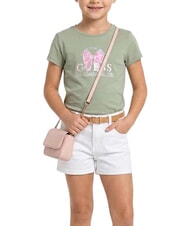 GUESS KID Cotton T-Shirt light matcha - Child T-shirt - 1