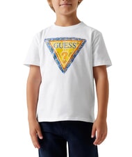 GUESS KID Children's T-shirt purwhite - Child T-shirt - 1