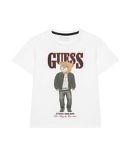 GUESS KID Cotton T-Shirt purwhite - Child T-shirt - 1