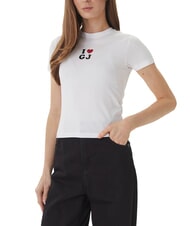 GUESS JEANS I LOVE GJ Cotton T-Shirt - T-shirt