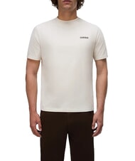 NAPAPIJRI S-SMALL BOX SS Cotton T-Shirt light beige - T-shirt - 1