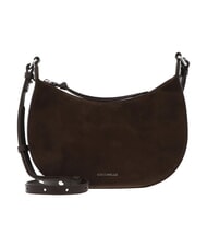 COCCINELLE FUJIKO SUEDE BI Leather shoulder bag mud - Women&rsquo;s Bags - 1