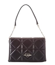 LOVE MOSCHINO OVAL FRIEZE Shoulder bag Black - Women&rsquo;s Bags - 1
