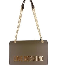 LOVE MOSCHINO BOLD LOVE Shoulder bag, with chain mud - Women&rsquo;s Bags - 1
