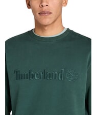 TIMBERLAND EMBROIDERY TONAL Crewneck sweatshirt green gables - Sweatshirts - 1