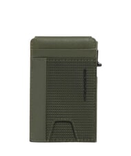PIQUADRO W145 Automatic card holder GREEN - Men&rsquo;s Wallets - 1
