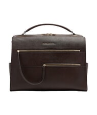 PIQUADRO PATRICIA 14" laptop briefcase, in leather - Work Briefcases