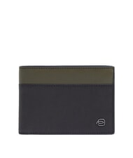 PIQUADRO wallet BLACK SQUARE, in leather - Men&rsquo;s Wallets