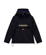 NAPAPIJRI K RAINFOREST SUM 4 Windbreaker with hood and front pocket blu marine - Baby Jackets - 1
