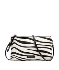 GIANNI CHIARINI HERMY Ponyskin clutch bag black and white zebra - Women&rsquo;s Bags - 1