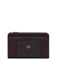 PIQUADRO LYRA Leather wallet burgundy 2 - Women&rsquo;s Wallets - 1