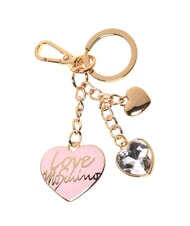LOVE MOSCHINO LOGO Jewel keychain - Key holders