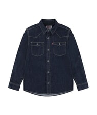 LEVI'S NEW BARSTOW Long-sleeved shirt dark hollow - children's shirts - 1