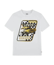 LEVI'S RACE TO THE FINISH Short-sleeved T-shirt blanc de blanc - Child T-shirt - 1