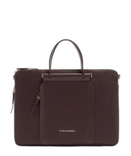 PIQUADRO CIRCLE 14" leather laptop bag - Work Briefcases