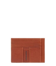 PIQUADRO W143 Flat leather card holder LEATHER - Men&rsquo;s Wallets - 1