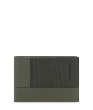 PIQUADRO W145 7-compartment wallet GREEN - Men&rsquo;s Wallets - 1