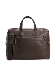PIQUADRO PAN  15.6" leather laptop briefcase - Work Briefcases