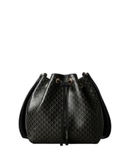 CALVIN KLEIN EMBLEM AOP Shoulder bucket bag black aop - Women&rsquo;s Bags - 1
