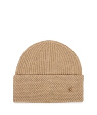 CALVIN KLEIN CK METAL Cuffed hat b2299 beige heather bros - Hats - 1