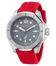 NAUTICA KOH MAY BAY Quartz watch gray and red - Watches - 1