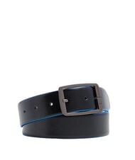 PIQUADRO BLUE SQUARE Double-sided leather belt - Belts