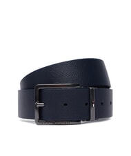 TOMMY HILFIGER OLIVER Leather belt space blue - Belts - 1