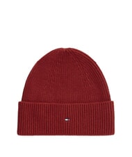 TOMMY HILFIGER TH FLAG Hat autumn red - Hats - 1
